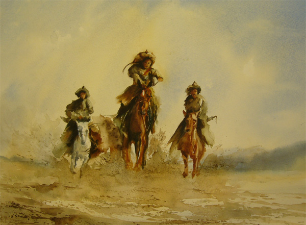 Cavaliers de la steppe