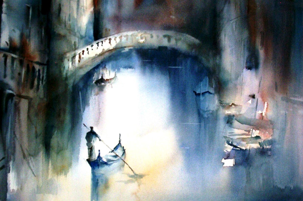Venise au soir