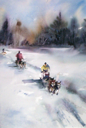 Chiens de neige