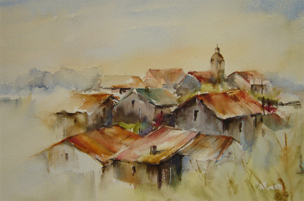 Les toits du village
