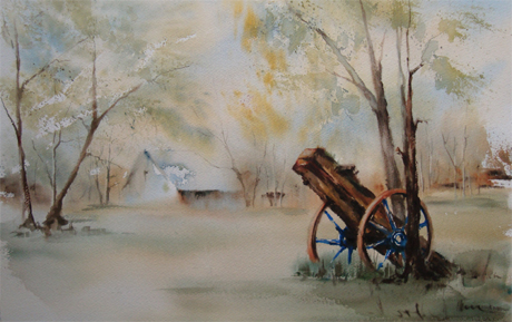 La vieille charrette